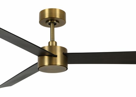 Beacon Airfusion Climate IV antiek brass plafondventilator 132 cm