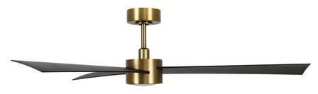 Beacon Airfusion Climate IV antiek brass plafondventilator 132 cm