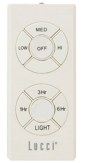 Beacon Aria zwart plafondventilator 122 cm