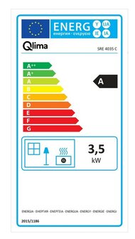Qlima SRE 4035 C 3500 Watt laser petroleumkachel - 5 liter - max 140 m3
