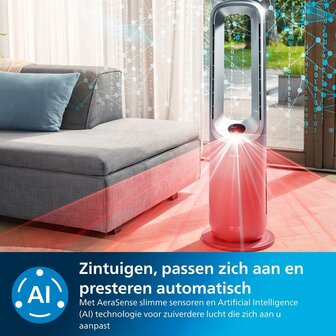 Philips Air Performer 3-in-1: luchtreiniger, verwarmer &amp; koelventilator - AMF870/15