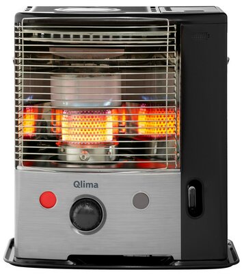 Qlima R 8128S C-2 2850 Watt kous petroleumkachel - 5.2 liter - max 105 m3 - dubbelbrander